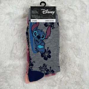 Disney Lilo & Stitch & Angel Crew Socks